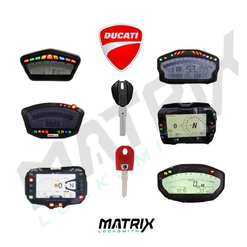 Ducati Key Replacement Service by Matrix Locksmith - One Chip