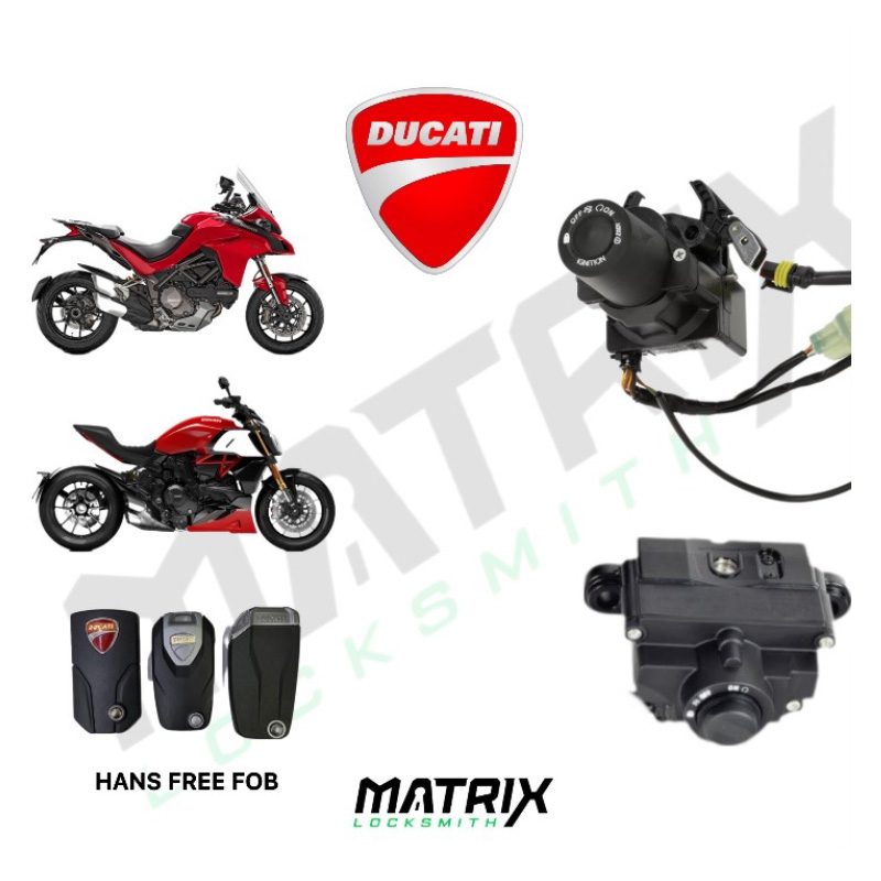 Ducati Keyless Hands-Free System Replacement - Smart Key