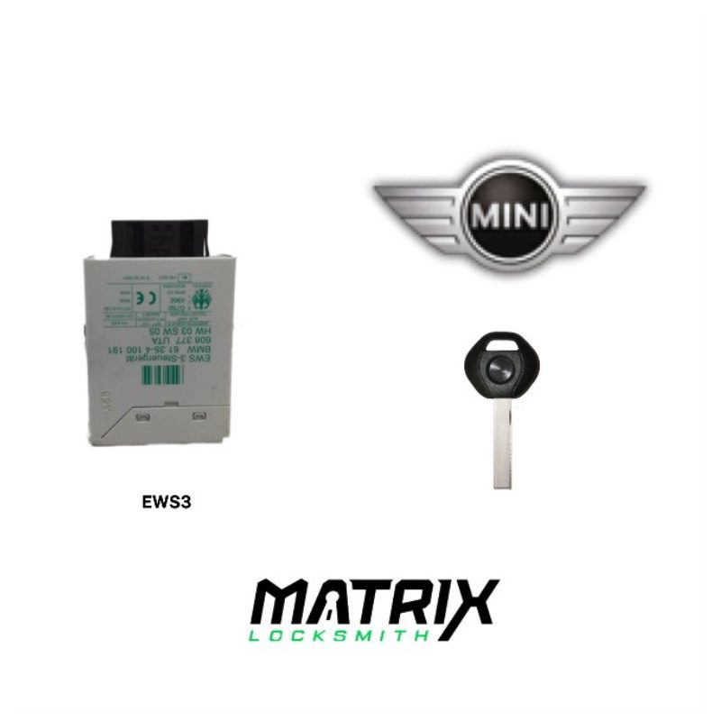 EWS Module Key Services for Mini Cooper (Two Chip Keys)