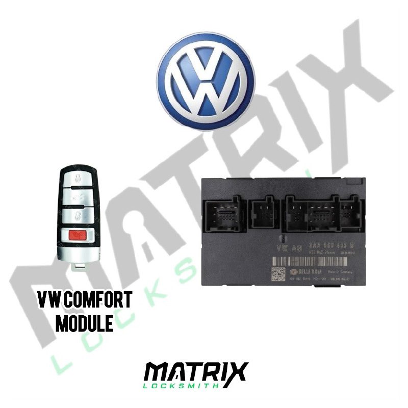 Volkswagen Comfort Module Programming Service (Two Remote Keys)